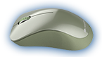 Canyon 2.4 GHz Wireless mouse ,with 3 buttons, DPI 1200, CNE-CMSW11SM